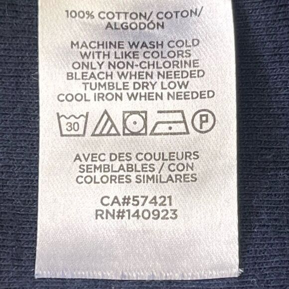 Loft Navy With White Polka Dots Tank Top   Sz M   EUC - Picture 4 of 4